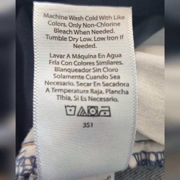 Time and Tru Maternity Jean Shorts Size Large or 12-14 - Picture 5 of 6